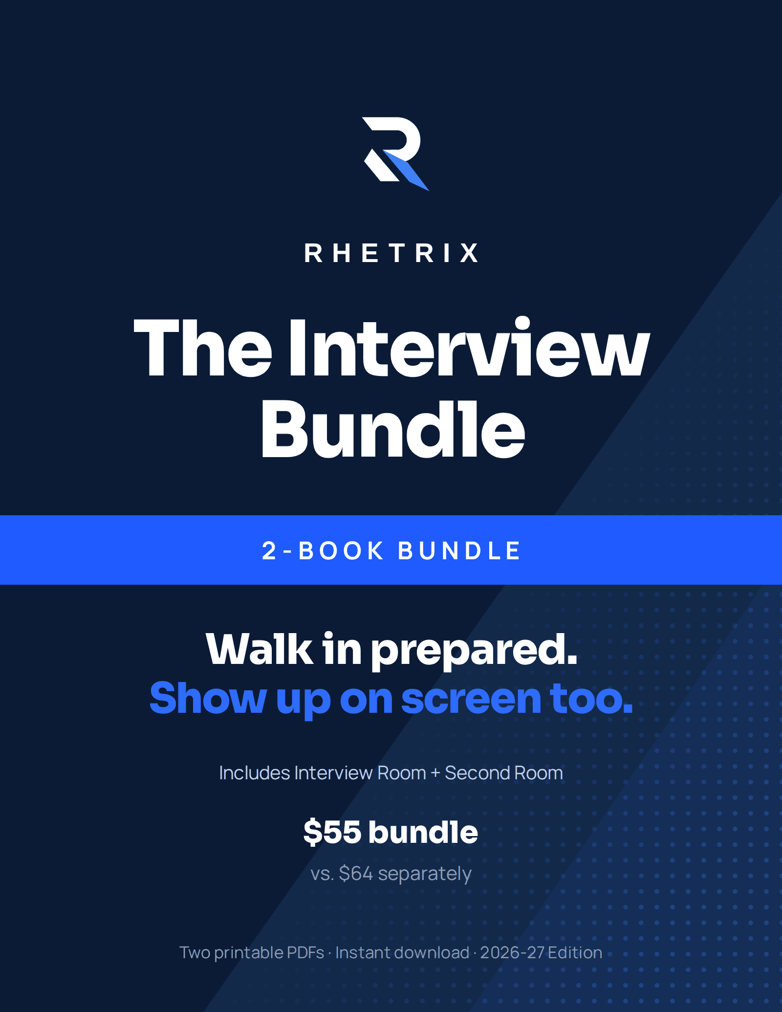 The Interview Bundle cover, 2026-27 Edition, printable PDF